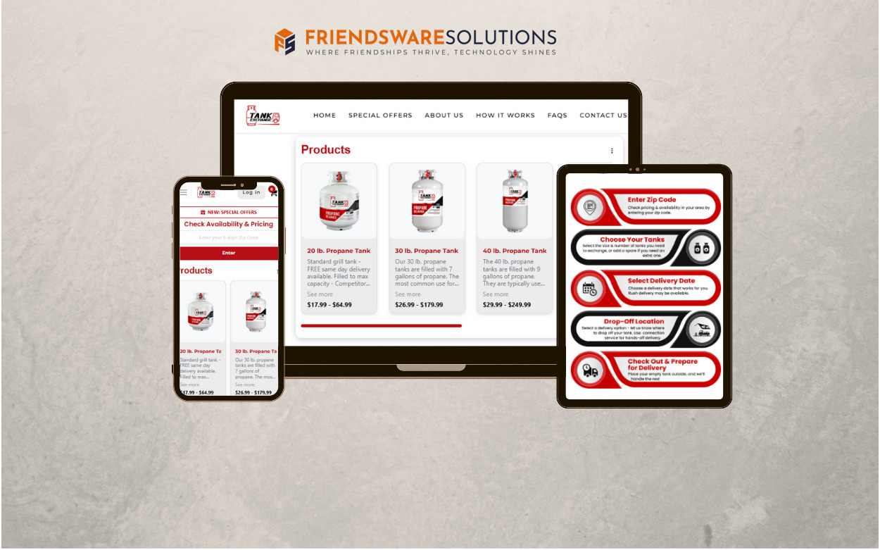 Tank Exchange - Propane Delivery Platform